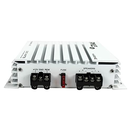 Image of Pyle PLMRA120 Hydra Series Waterproof 240-Watt 2-Channel Marine Class AB Amp