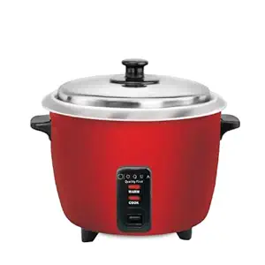 OQUA Designa Electric Rice Cooker, Removable Inner Pot 1.8 L, Keeps Warm Function with one Touch Operatio