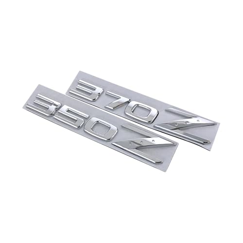 3d Metal 350Z 370Z Letters Badge Car Trunk Door Side Sticker Decal 350Z Emblem 370Z Sticker Accessories(Black 370z) - Image 5