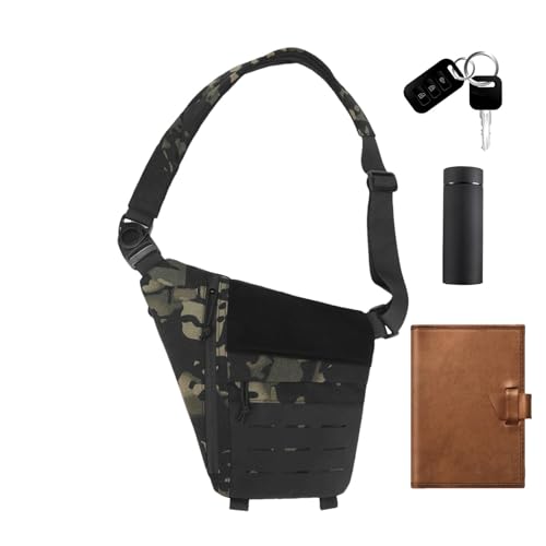 Bolsa de hombro antirrobo versátil con correa ajustable de nailon 7