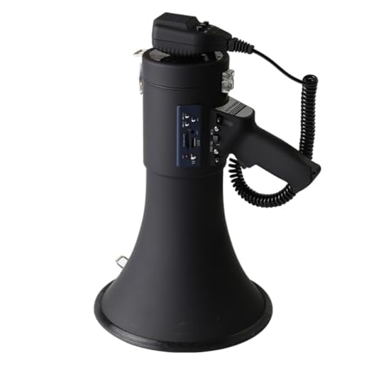 Bullhorn Portátil Megafone Portátil Megafone 50w Sirene Embutida Alto-falante Portátil Megafone Alto-falante Megafone (Color : B)