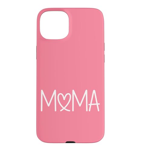 �s���N - Mama Heart ���^�����O �~�j�}���X�g �ꐫ�� �X�}�z�P�[�X iPhone 15 Plus �p
