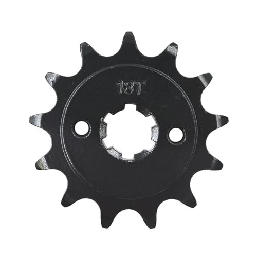 Pignon avant de moto 13T pour réparer une transmission usée de GT250