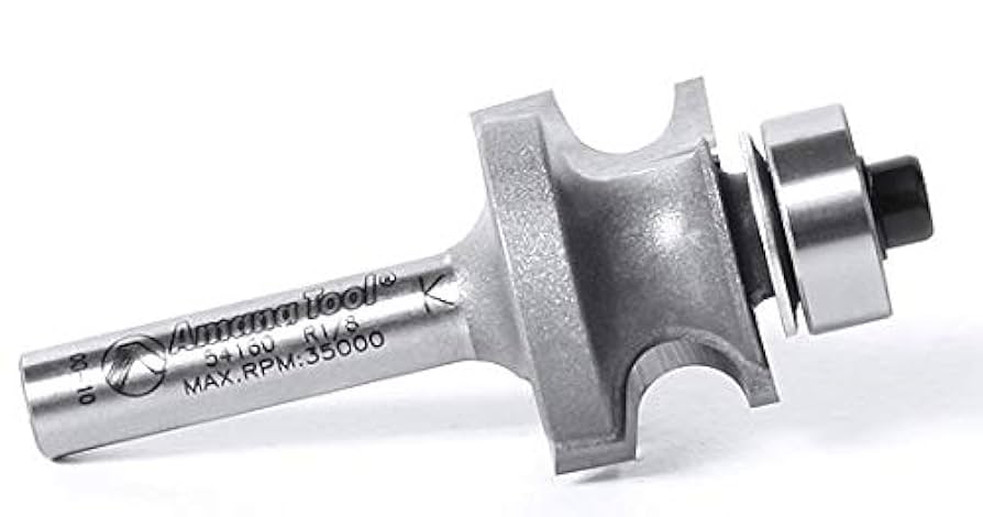 家具 masana Amana Tool - 54161 Carbide Tipped Corner Round 1/16 Radius x
