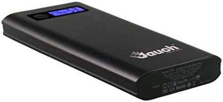 Jauch Power Bank JPB20AHB | 20100mAh/ 73Wh | 2-Port 5V USB Output with Quick Charge 3.0 and 1 DC Output 12V-24V /75W max. | External Battery Pack for iPhone, Samsung, iPad, Laptops, Tablets and More