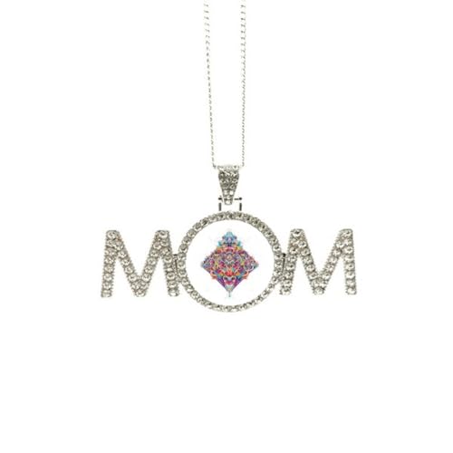 Collier motif géométrique et cartes cadeau fête des mères pour maman