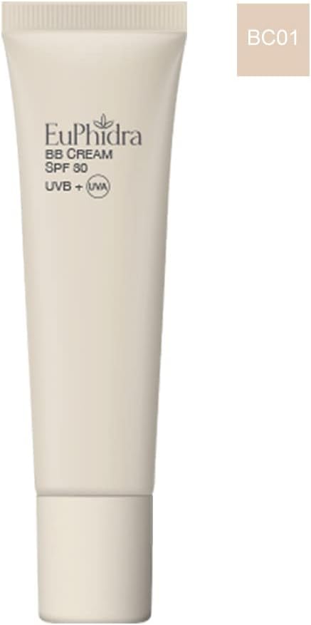 Euphidra BB Cream SPF30 UVA + UVB Colore BC01 Chiaro, 30 ml