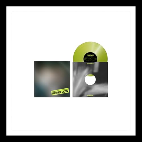 Ver. LE SSERAFIM PUREFLOW PT.1 2nd Studio Album ELECTRIC YELLOW GLITTER Ver.+Gift Card K-POP image 5