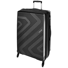 Kamiliant by American Tourister KAM Kiza Polypropylene 79 cms Black Hardsided Check-in Luggage (KAM KIZA SP 79CM – BLACK)