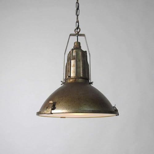 Luminaire suspendu pour îlot de cuisine et bar au style rétro industriel et chaleureux