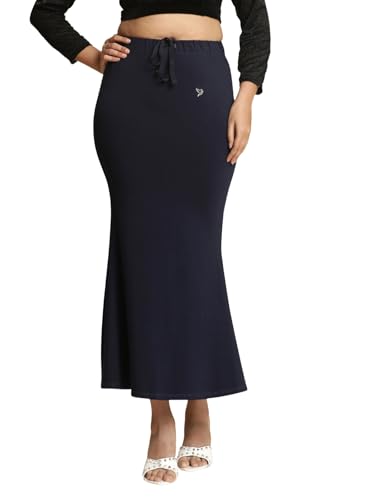 Image of TWIN BIRDS Women Cotton Elastane Saree Shaper | Shapewear Petticoat Support