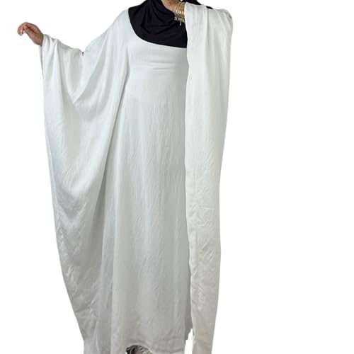 Robe musulmane crêpe fluide et opaque pour le confort