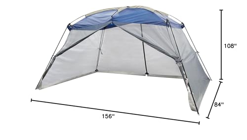 Ozark Trail 13 x 9 Screen House with One Large Room, Blue