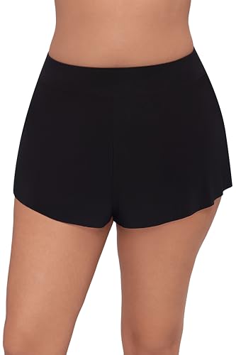 Women's Drape Control Short Swim Bottom2