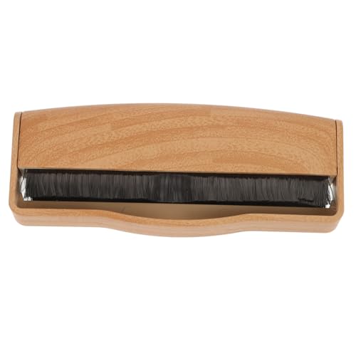 BESTonZON Vinyl Record Cleaning Brush -Static Tool Comfortable Handle for Dust Removal from Records Turntables and More Versatile Portable Cleaner for Home Use