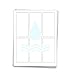 60 Labels for 4 oz Bottles, 5 x 2.5 inches, Waterproof White Vinyl (5 x 2.5 inches, 60 Labels)