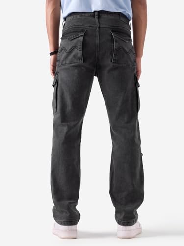 Image of The Souled Store Men's Mid Rise Regular Casual Pants
