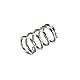 sourcing map 10 Stück Druckfeder 304 Edelstahl Druckfedern Spiralfeder Stahlfeder 10mm Außendurchmesser 1.2mm Drahtdurchmesser 8.25mm Komprimierte Länge 15mm Länge 30N Tragfähigkeit Silber