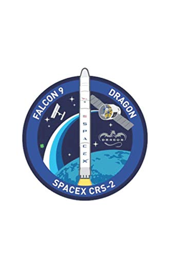 CRS-2 SPACEX FALCON 9 DRAGON ISS NASA RE-SUPPLY SPACE Mission notebook: Nice Notebook journal gift