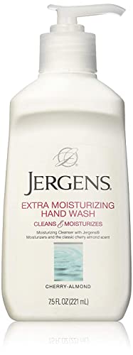 (2x) JERGENS LIQUID HAND WASH MILD PUMP 7.5 OZ