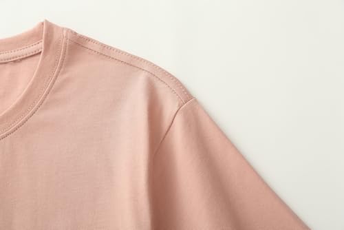 Image of YININF Men's T-Shirts Hipster Short Sleeve Solid Color Crew Neck Cotton Soft Fitted Tees