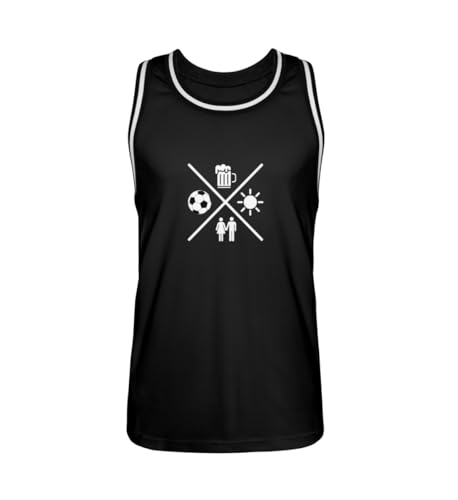 Maillot de basket Love Bier Sonne Party vêtement été léger