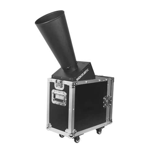 Co2 Confetti Cannon Machine Manual Control with Flight Case Wedding Confetti Cannon for Disco Nightclub Stage Party (Mini)