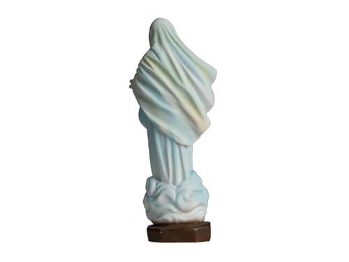 Estatua Nuestra Señora de Medjugorje 8 pulgadas miniatura 2