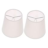 Abat-jour pour bougie chauffe-plat : remplacement pour remplacer l'abat-jour ancien ou cassé, offrant à votre lampe un nouveau look, abat-jour en tissu
