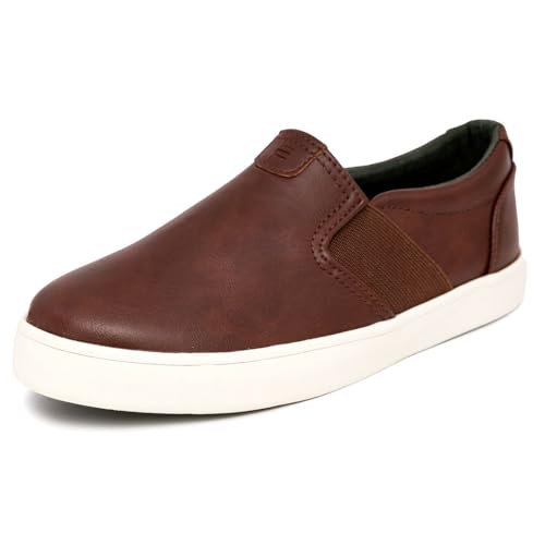 LONDON FOG Kid's Slip-On Casual Shoe Athletic Sneaker - Youth-Toddler Bakewell (Big Kid/Little Kid/Toddler)