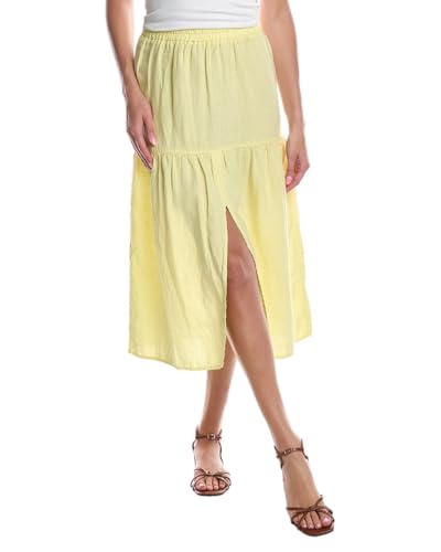 Nectar Gathered Midi Skirt by Nation Los Angeles