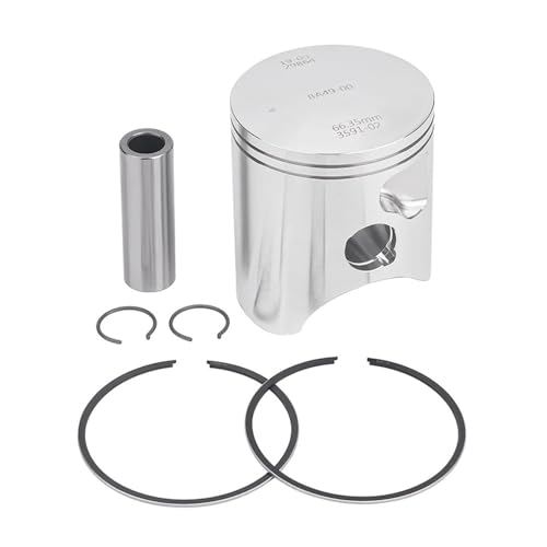 Segments et piston moto 66.35mm pour TE250 et TC250 haute durabilité