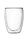 Bodum Pavina 12-Ounce Double-Wall Thermo Cooler/Beer Glass, Set of 2
