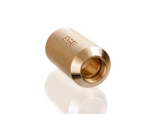 Trumpet Mouthpiece Booster Kgubrass. Custom Made Heavy Trumpet Booster Kgu Raw Brass Color #TOP7