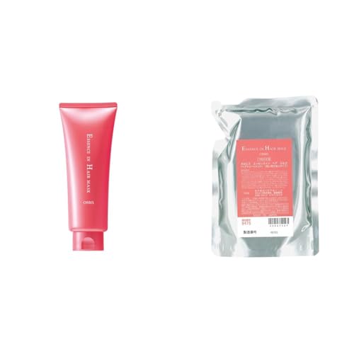 【セット買い】ORBIS(オルビス) エッセンスインヘアマスク 200g + ORBIS(オルビス) エッセンスインヘアミルク 洗い流さないトリートメント ヘアミルク 美容液 詰替 140g 2.詰替
