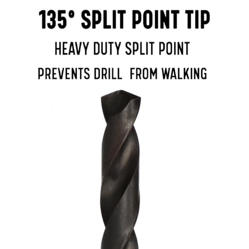 Foret split point America D/ASP acier haute vitesse noir oxyde 1 à 60 - 4