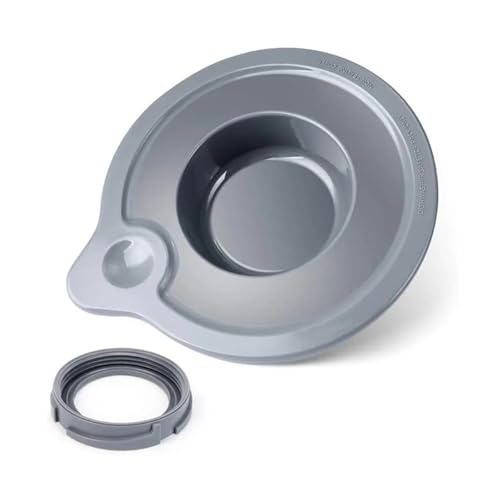 Bol En Verre, Compatible Avec KitchenAid, Batteurs Sur Socle À Tête Inclinable De 4,5 Et 5 Litres, Bol De Batteur Sur Socle De 5 Litres Avec Couvercle