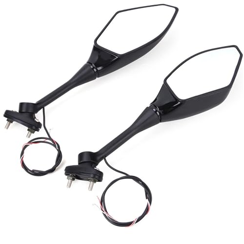 Espejo retrovisor universal con intermitentes LED para moto YZF R1 R6 R6S