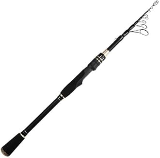 KastKing Blackhawk II Telescopic Fishing Rods, Graphite Rod Blanks & Durable Solid Glass Tip, Floating Guides, 1pc Fishing Rod Performance, Comfortable EVA Handle, Newly Designed Travel Rod