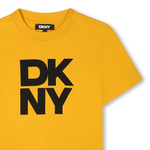 T-Shirt Garçon DKNY col rond basique mode ado - 3