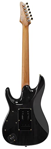 Ibanez AZ47P1QM-BIB Black Ice Burst – Guitare électrique (+ housse) - Les Beatles, Paul McCartney, John Lennon, RIngo Starr, George Harrison Ibanez AZ47P1QM-BIB Black Ice Burst - Guitare électrique (+ housse) – Image 4