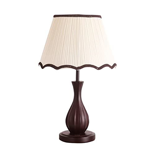 Lampe de bureau anti-fatigue visuelle en bois de chevet