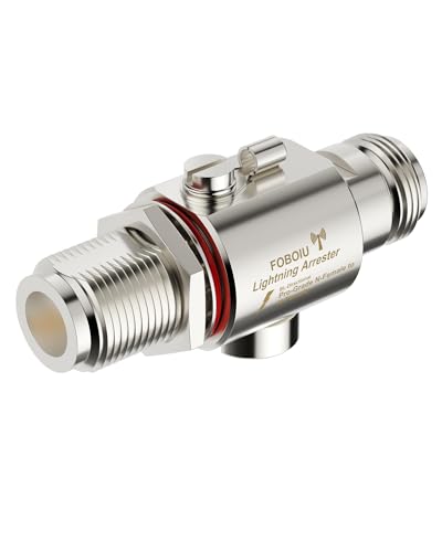 Parasurtenseur coaxial CC protégeant vos antennes 6 GHz avec faible VSWR et fonction DC Pass