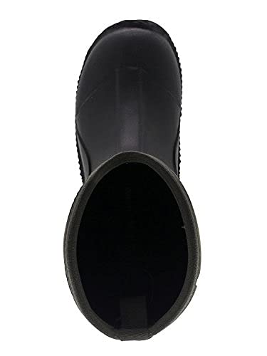 Arcticshield Kids Waterproof Durable Rubber Neoprene Outdoor Boots (Black, 7) #TOP5