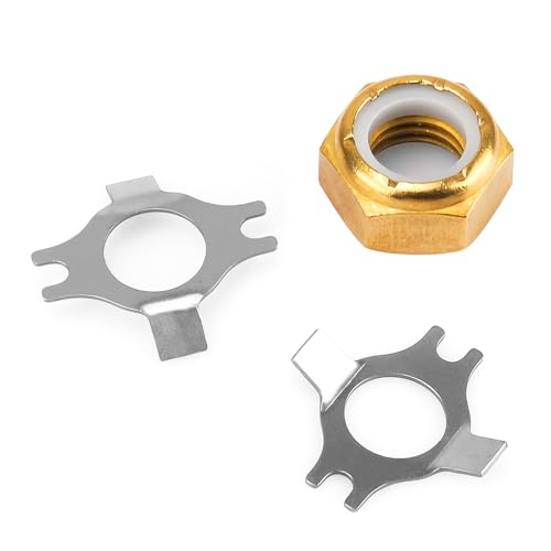 Image of 18-3702 Marine Prop Nut Kits for Mercury Prop Nut Kit 35-70 HP Outboard Motor, Outboard Propeller Nuts Fit for Mercury Engines 11-69578A1,11-69578T1,11-69578Q, Nuts with 2 Lock Washers for Boat Parts