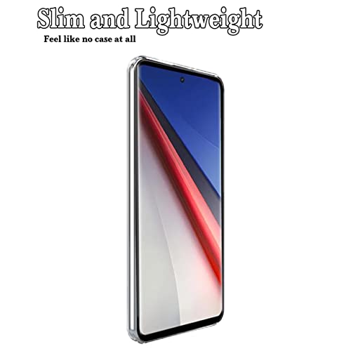 Image of Crystal Clear Back Case for iQOO 11 5G | Raised Bumps for Camera & Screen Protection | Clear Soft Silicone Back Case Cover for iQOO 11 5G (TPU | Transparent)