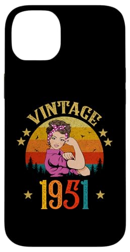 ���B���e�[�W 1951 �a�����v���[���g �����p �ʔ��� 75�� �M�t�g �X�}�z�P�[�X iPhone 14 Plus �p