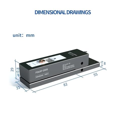 Capteur de Type capacitif FGU07-200S à haute sensibilité réglable pour fluides - 5