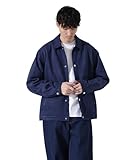 [ナノ・ユニバース] フェイクスエード シャツ ブルゾン メンズ S 120 ネイビー 668-5112203