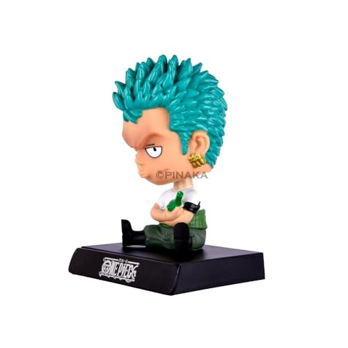 Image of PINAKA Roronoa Zoro One Piece Anime Bobblehead Action Figure Bobble Head Figurine